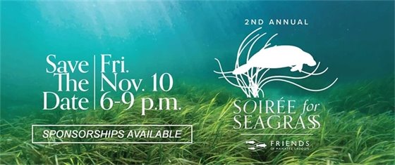 Soiree for Seagrass event graphic