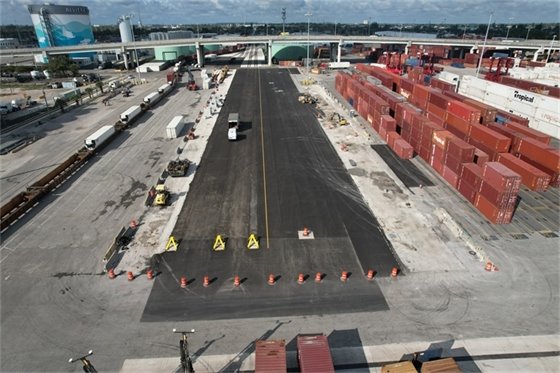 Aerial photo taken Feb. 5, 2025