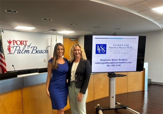 PIO Yaremi Farinas and Guest Speaker Stephanie Slater