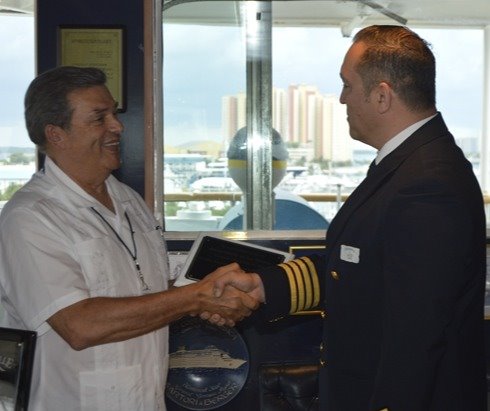 Port ED Manuel Almira and Margaritaville at Sea Captain 