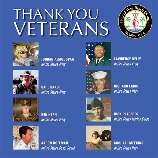Thank you to our Port veterans