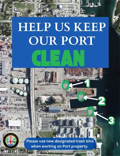 Keep Our Port Clean flyer
