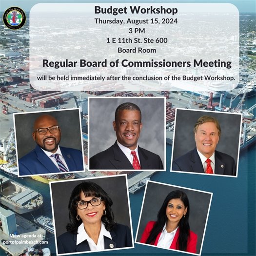 Budget Workshop and Commission Meeting April 18