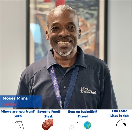 Janitor Moses Mims