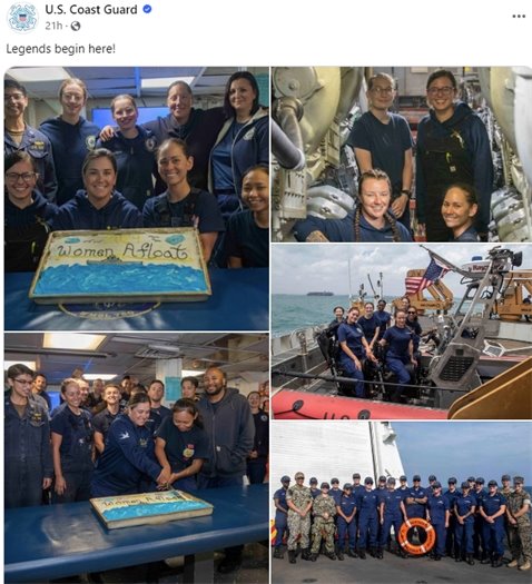 USCG social post