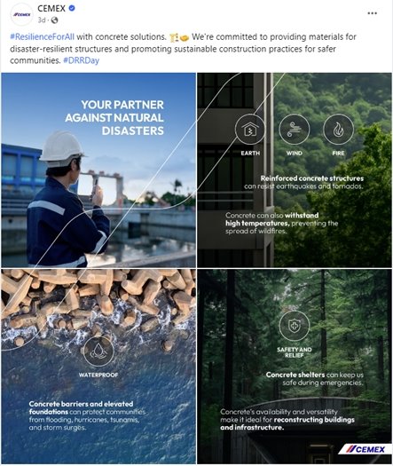 CEMEX social media post