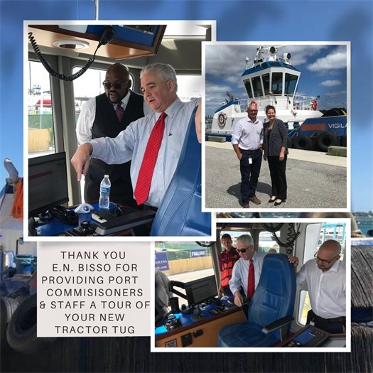 Photos from tractor tug tour