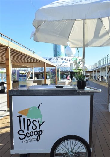 Tipsy Scoop pop-up ice cream cart