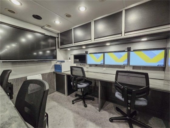 Inside command center