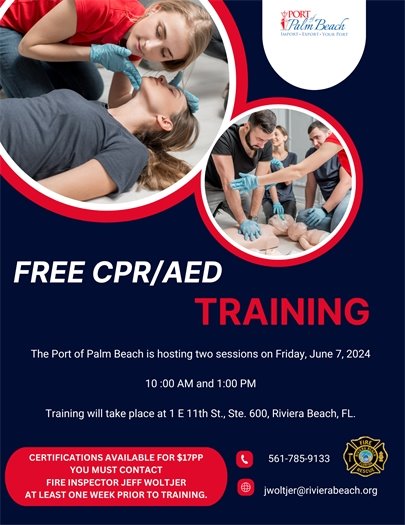 CPR Training flyer