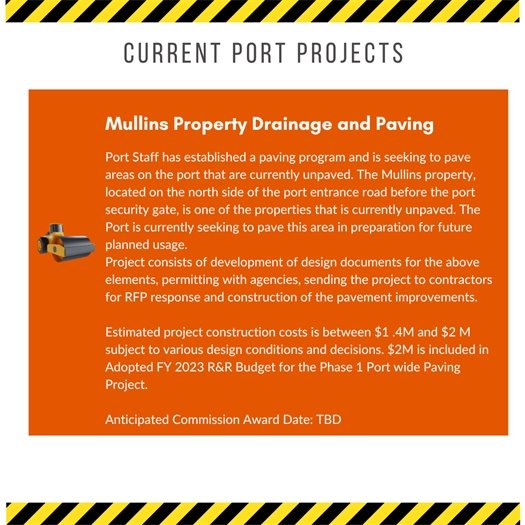 Mullins Property Drainage and Pavement
