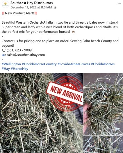 Southeast Hay social