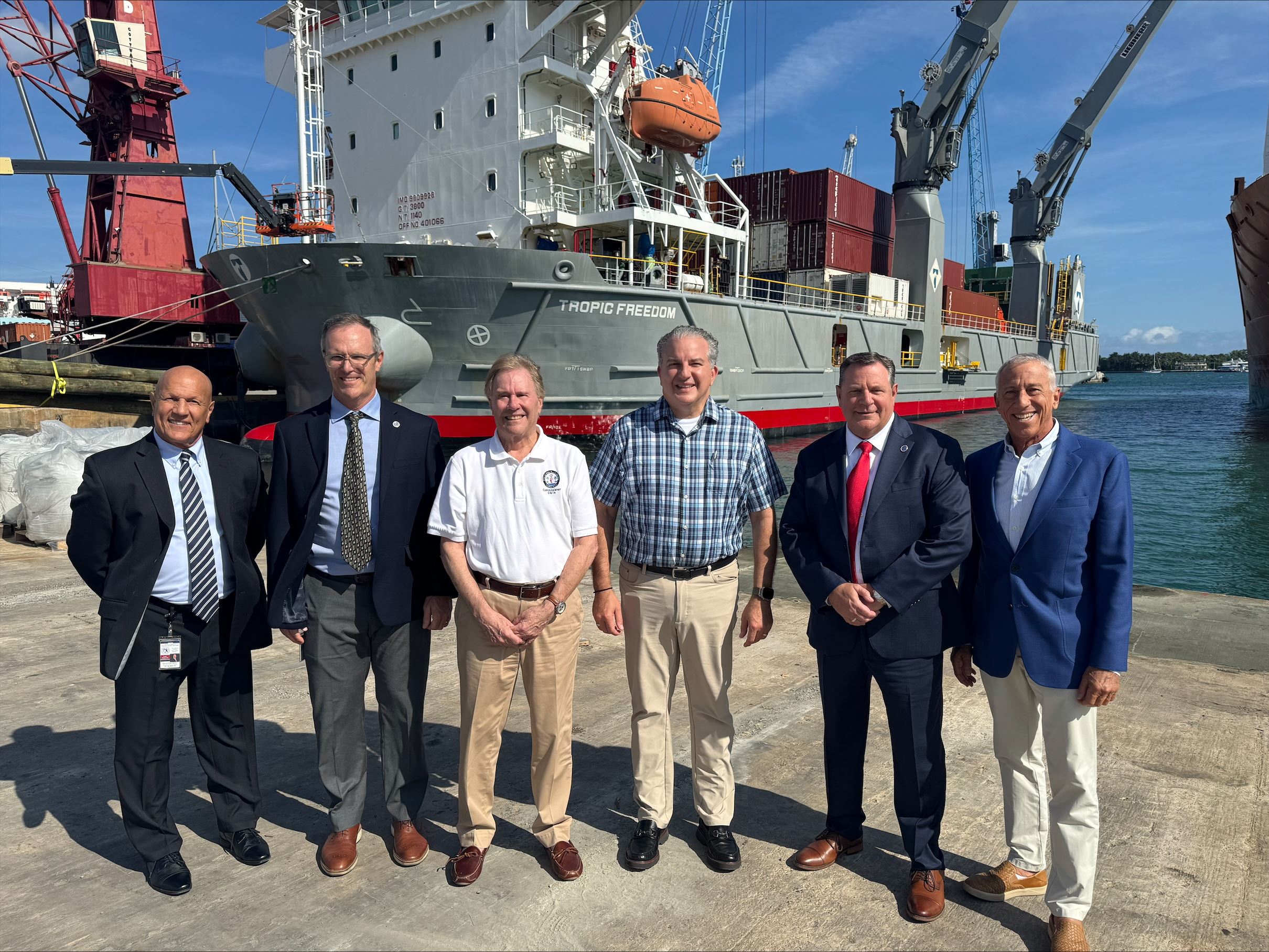 Congressman Jimmy Patronis and Executive Director Michael Meekins